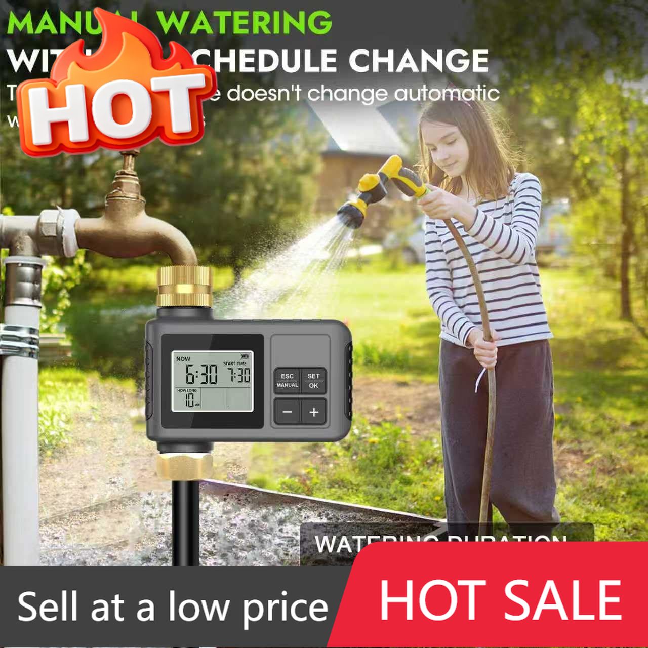 Smart Garden Kit - 60Ft Drip Irrigation System Smart Water
