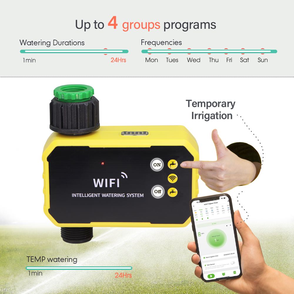 Zigbee Smart Irrigation Timer  - Gardena Smart Irrigation Control avaliação e preço