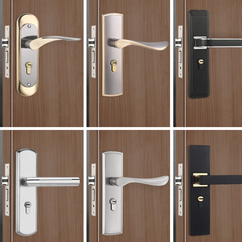 Bedroom Wooden Door Lock Set H - Smart Garden Door Lock avaliação e preço