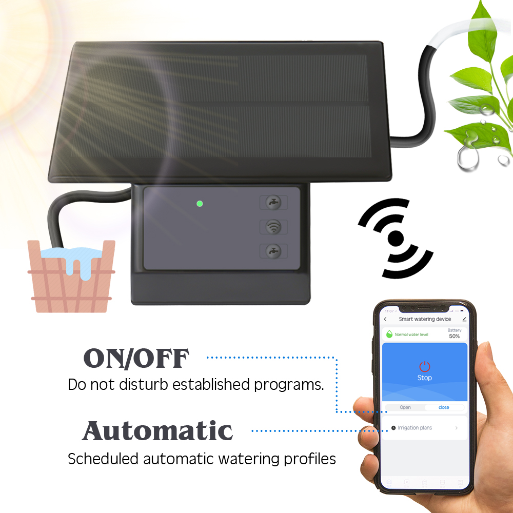 High Quality Tuya Solar Pane W - Gardena Smart Irrigation Control avaliação e preço