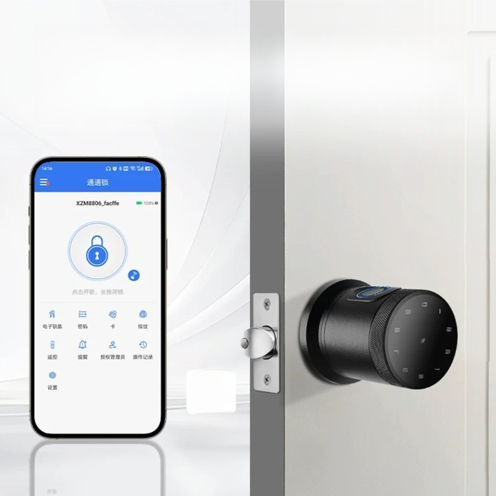 KOB Smart Home Indoor Door Fin - Smart Garden Door Lock avaliação e preço