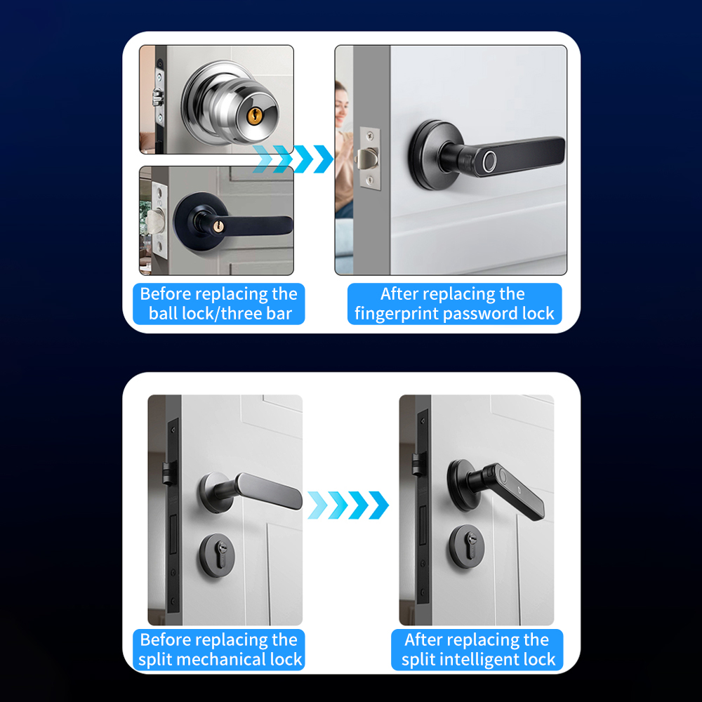 Tuya SmartLife APP BLE Smart F - Smart Garden Door Lock avaliação e preço