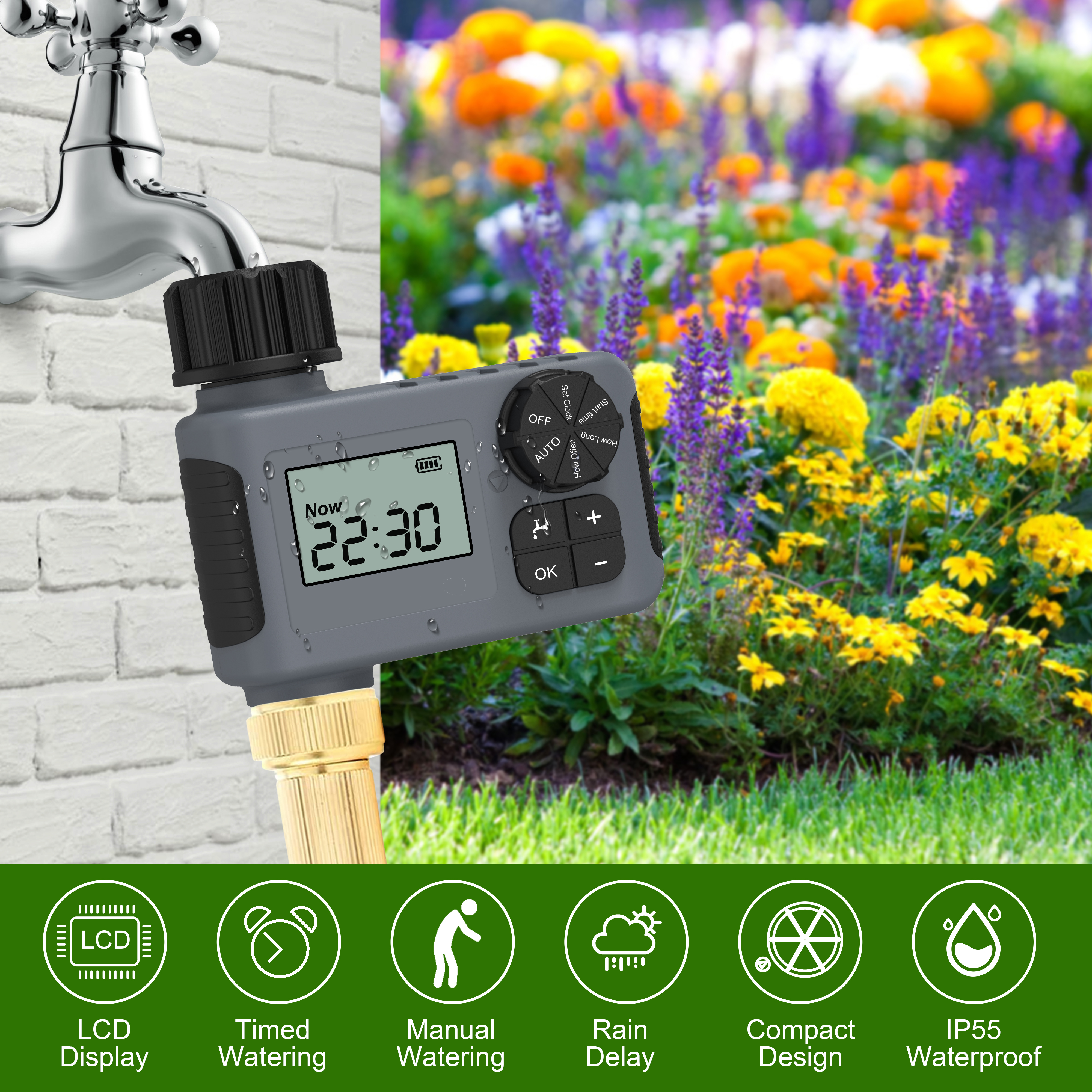 Automatic watering timer intel - Smart Garden Kit avaliação e preço
