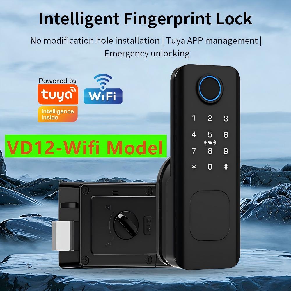 Wifi Fingerprint Waterproof Ou - Smart Garden Door Lock avaliação e preço