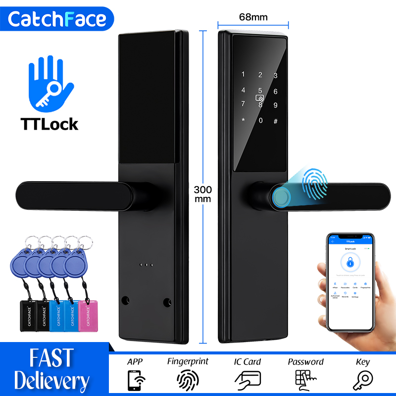Bluetooth Fingerprint Door Loc - Smart Garden Door Lock avaliação e preço