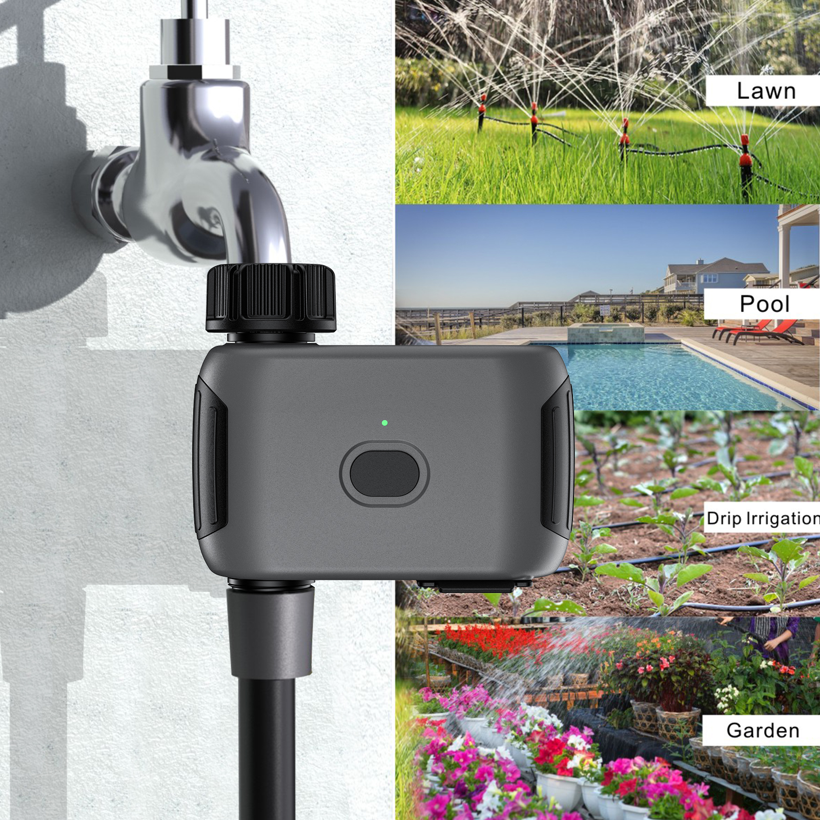 INSOMA automatic plant irrigat - Gardena Smart Irrigation Control avaliação e preço