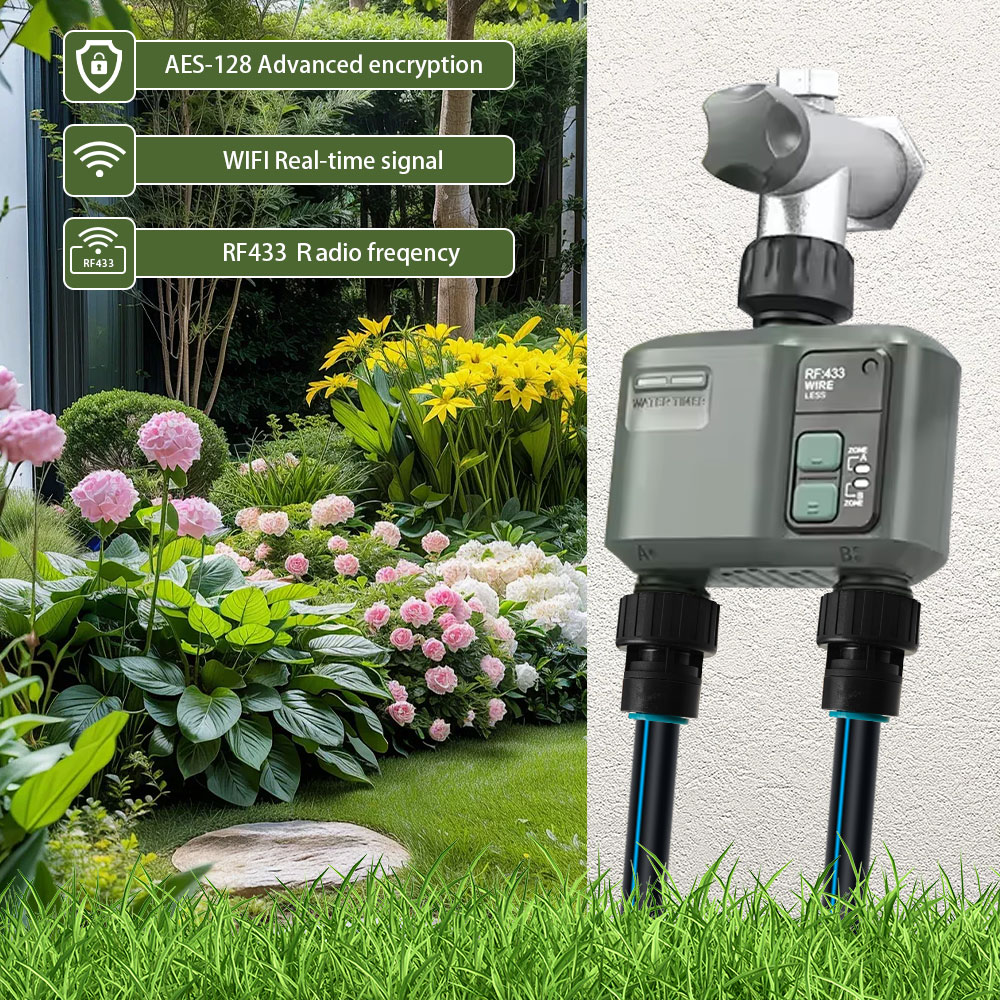 2Zone Tuya Wifi RF433 smart Ga - Gardena Smart Irrigation Control avaliação e preço