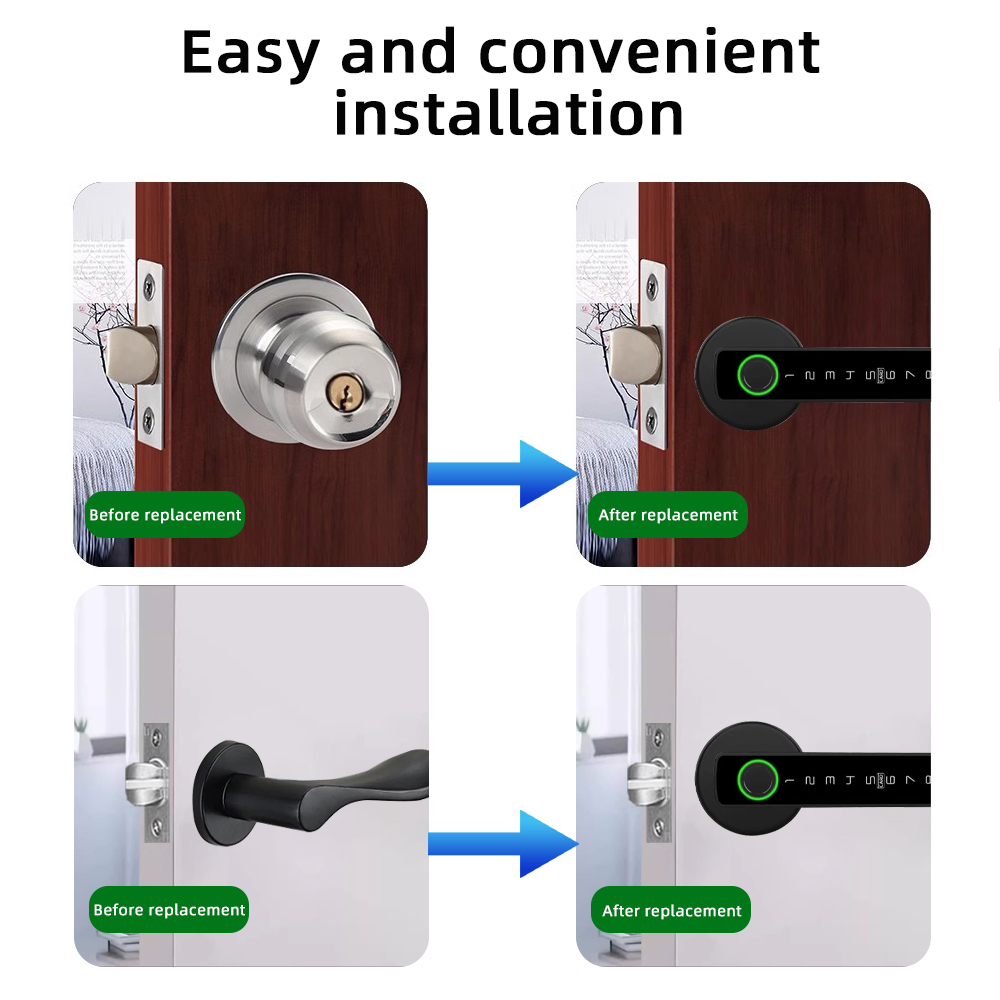 RAYKUBE M5 Tuya BLE Smart Fing - Smart Garden Door Lock avaliação e preço