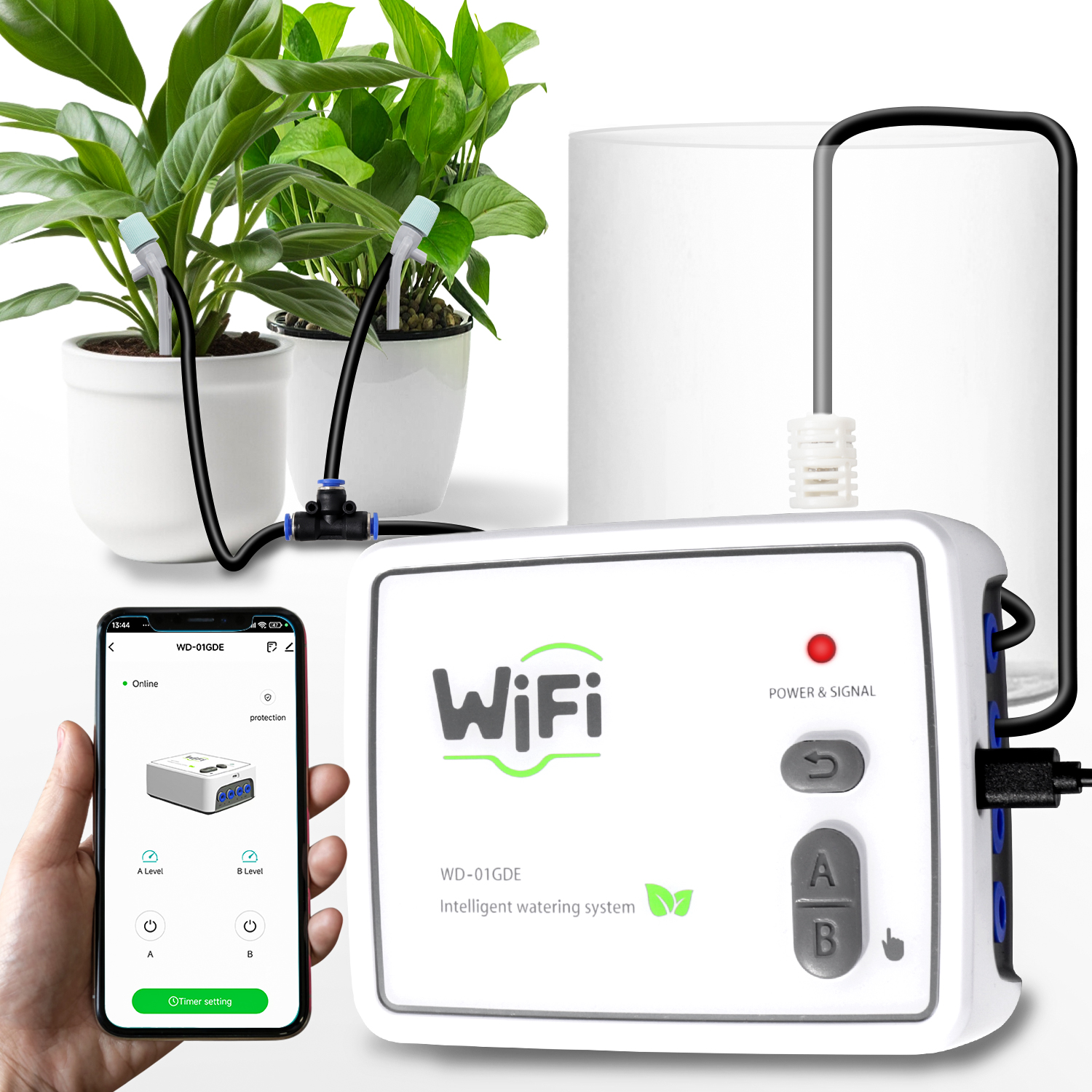 WIFI Smart Dual Pump Automatic - Gardena Smart Irrigation Control avaliação e preço