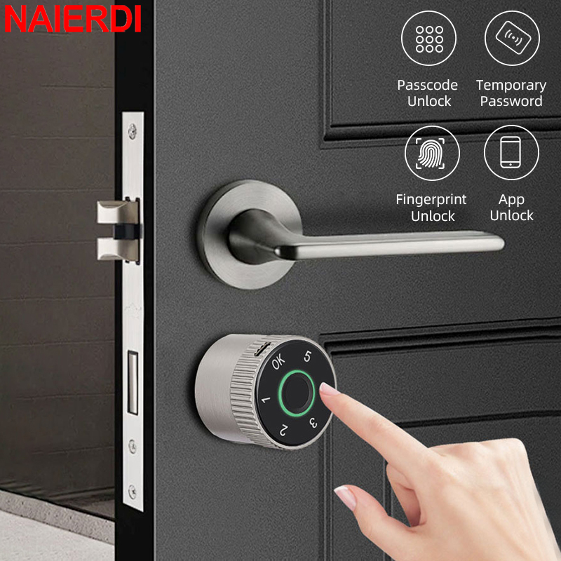 NAIERDI Smart Electronic Lock  - Smart Garden Door Lock avaliação e preço