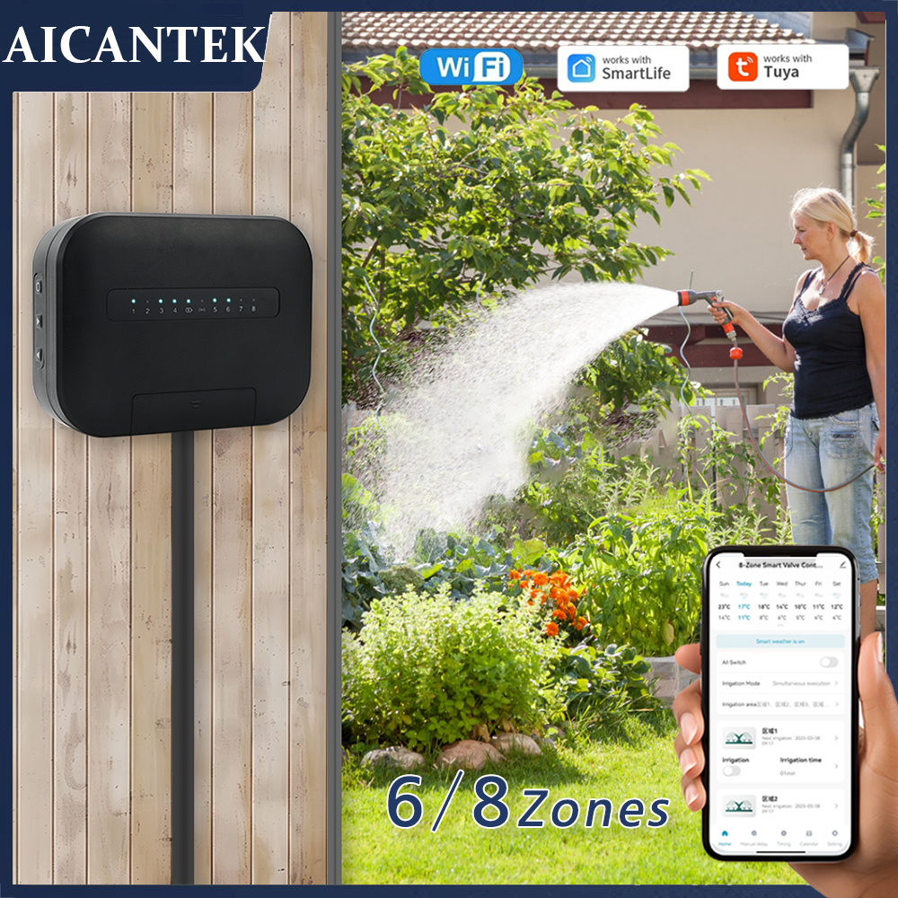 8 Zones Wifi Tuya Smart Garden - Smart Garden Kit avaliação e preço
