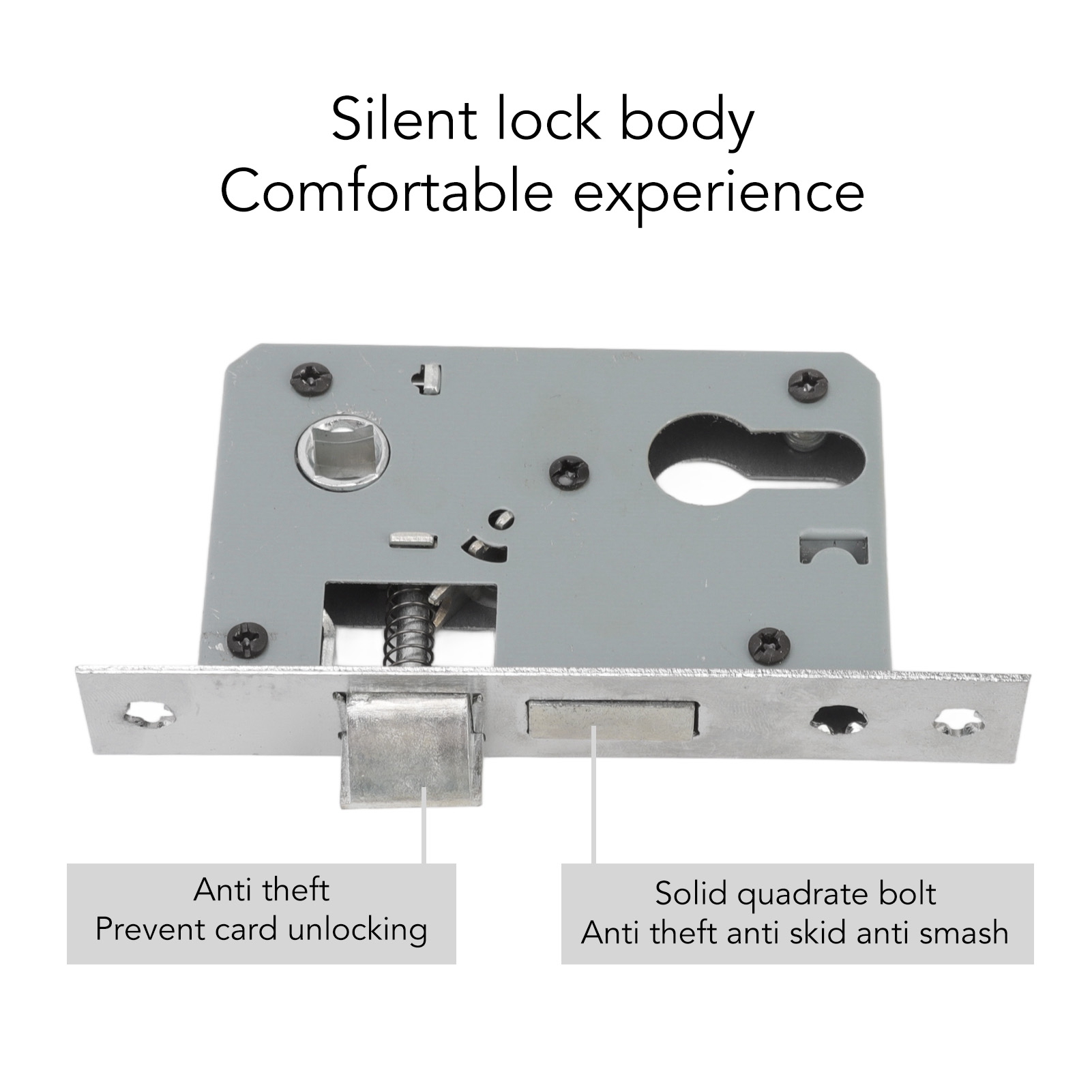 Door Handle Lock Manganese Ste - Smart Garden Door Lock avaliação e preço