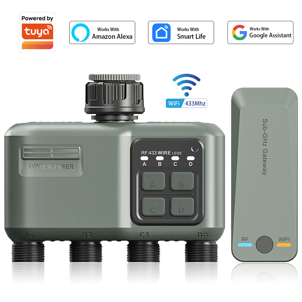4 Outlet Programmable Water Ti - Smart Garden Kit avaliação e preço