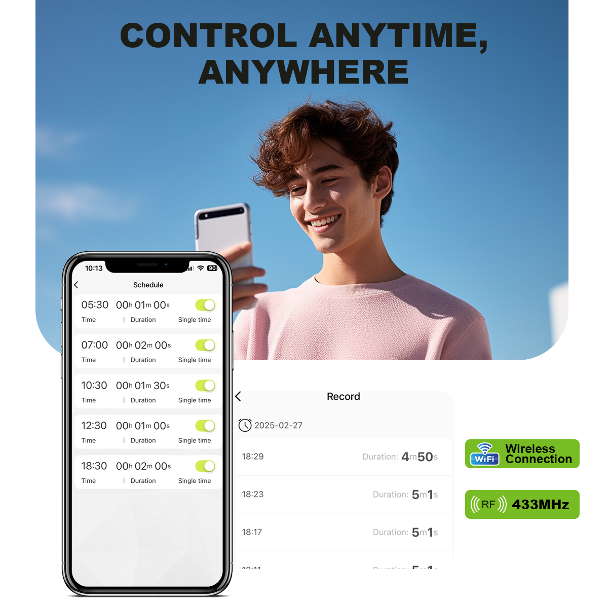 4 Outlet Programmable Water Ti - Smart Garden Kit avaliação e preço