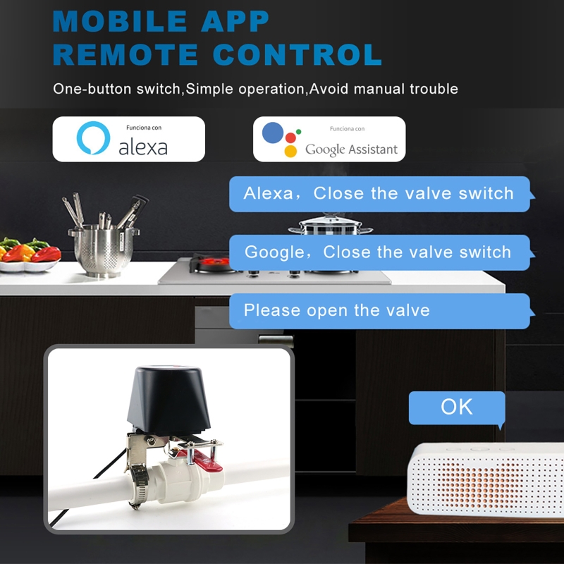 Tuya Smart Gas Valve WIFI Gard - Gardena Smart Irrigation Control avaliação e preço