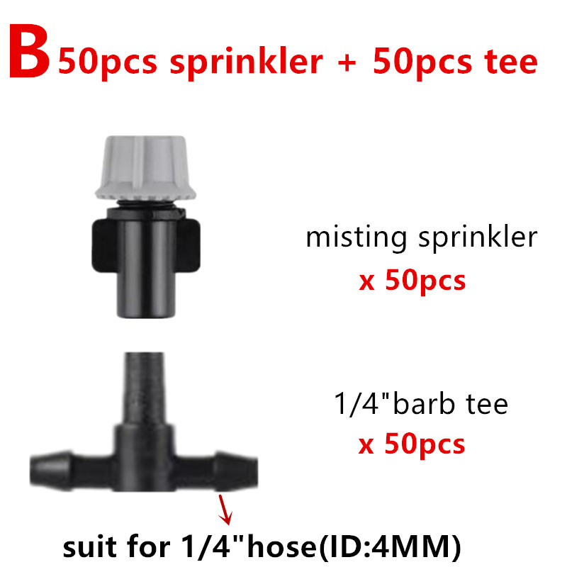50pcs Garden Sprinkler Device  - Smart Garden Kit avaliação e preço