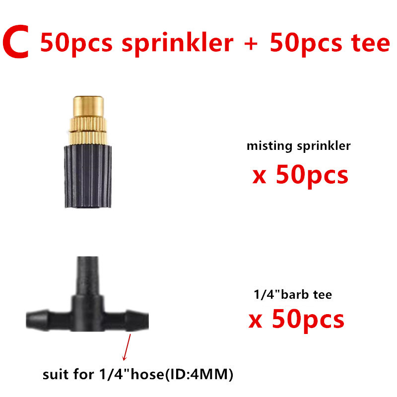 50pcs Garden Sprinkler Device  - Smart Garden Kit avaliação e preço
